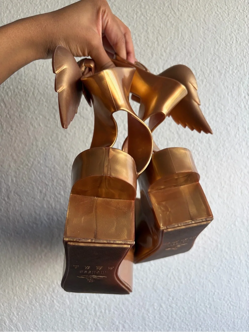Vivienne Westwood x Melissa Winged Sandals